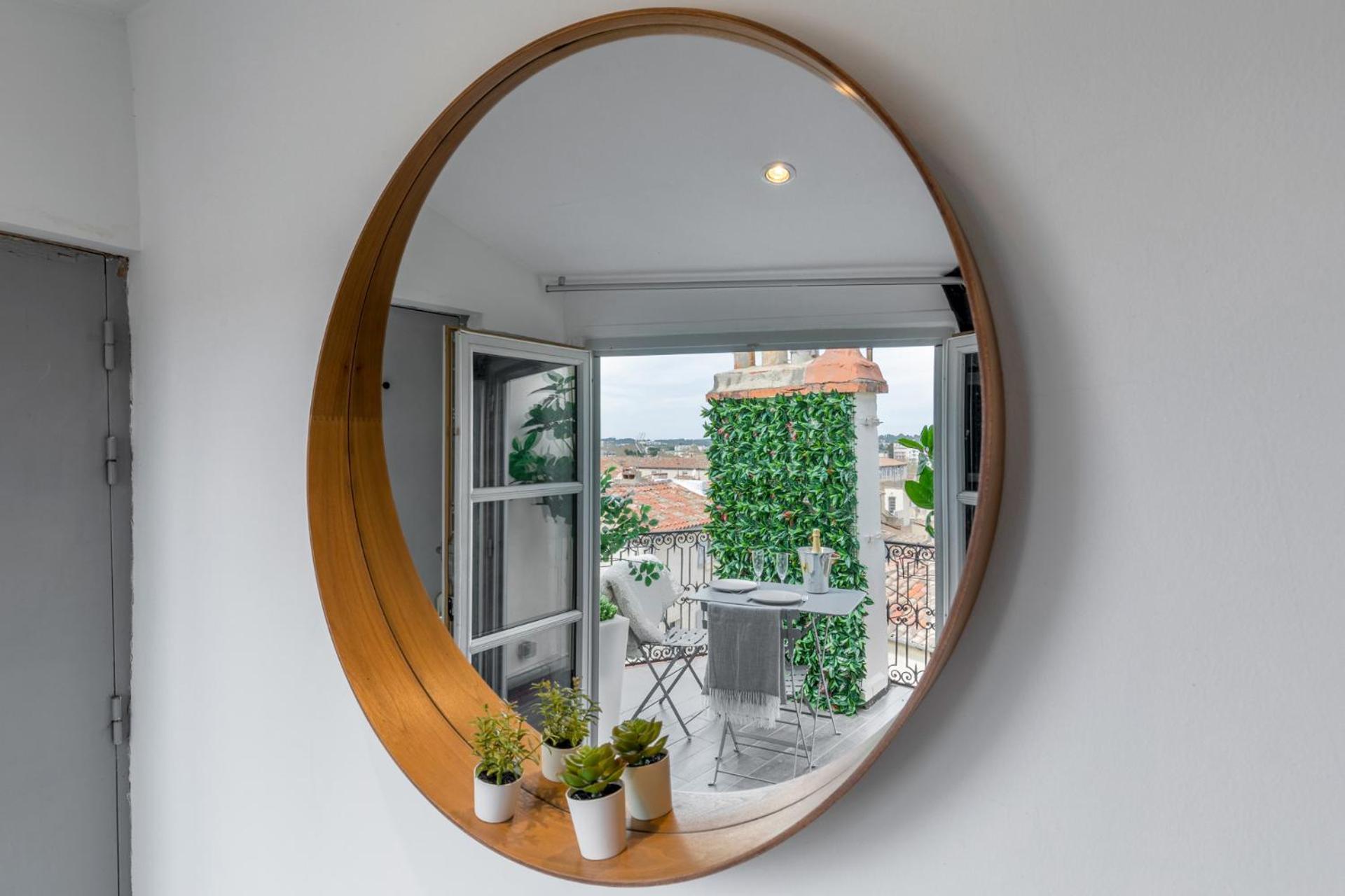 Apartmán La Terrasse, Vue Sur Les Toits De Montpellier Exteriér fotografie